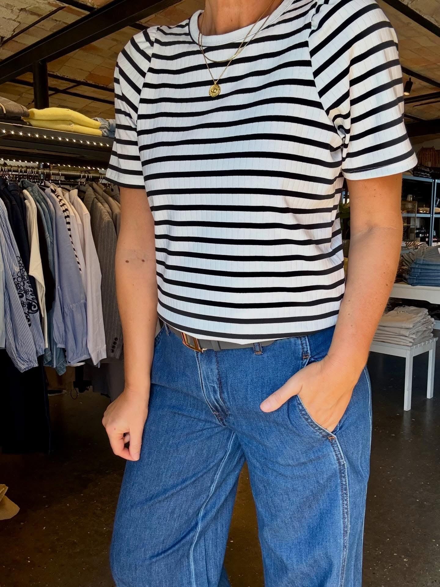 HILMA X - WIDE JEANS MEW - LifeStyle Hedensted