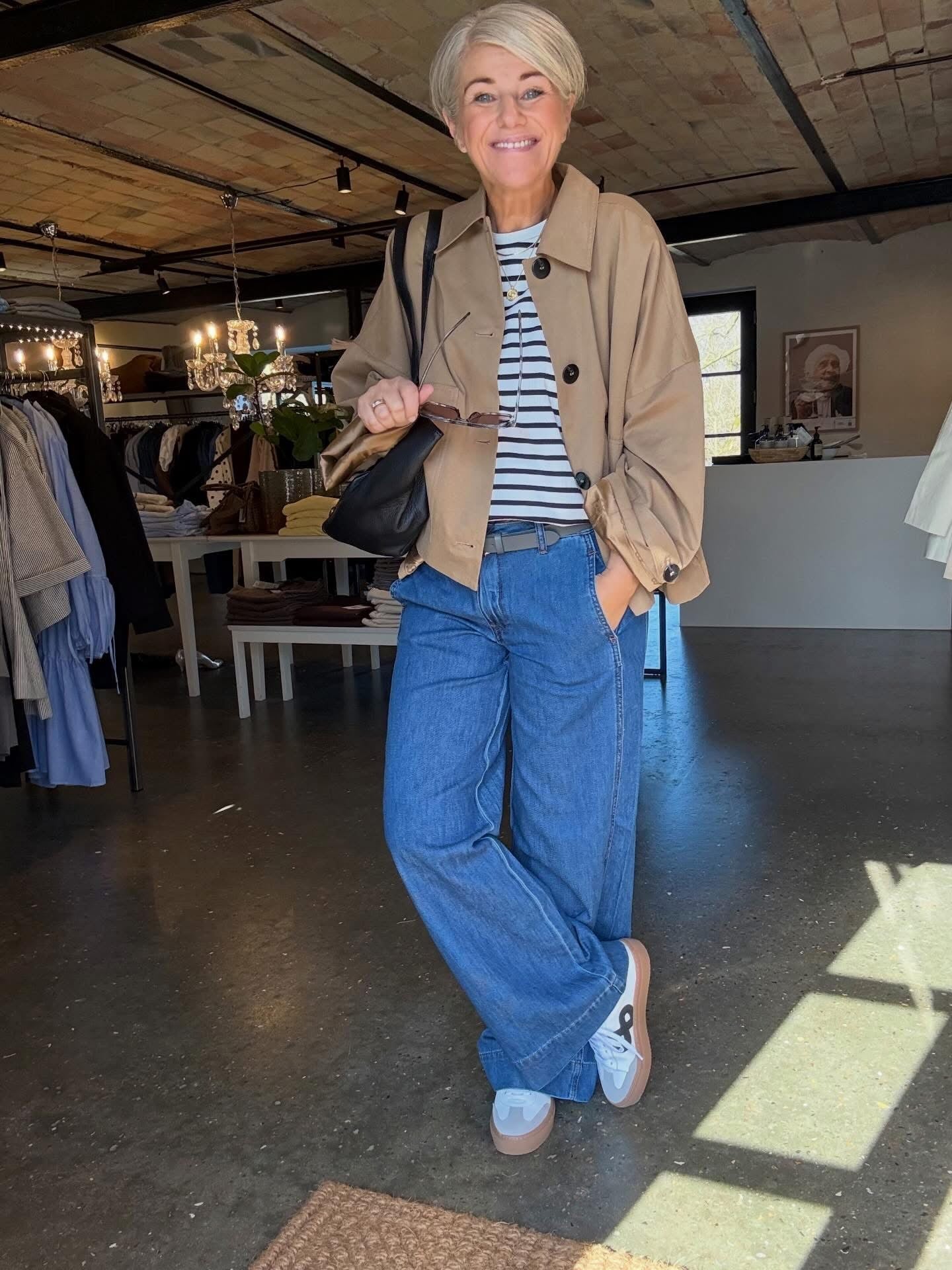 HILMA X - WIDE JEANS MEW - LifeStyle Hedensted