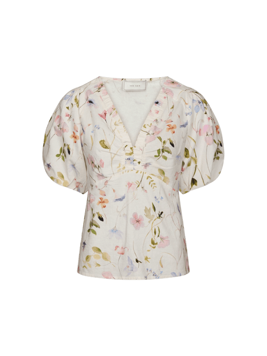 IRINA FLOWER BLUSE NN - LifeStyle Hedensted
