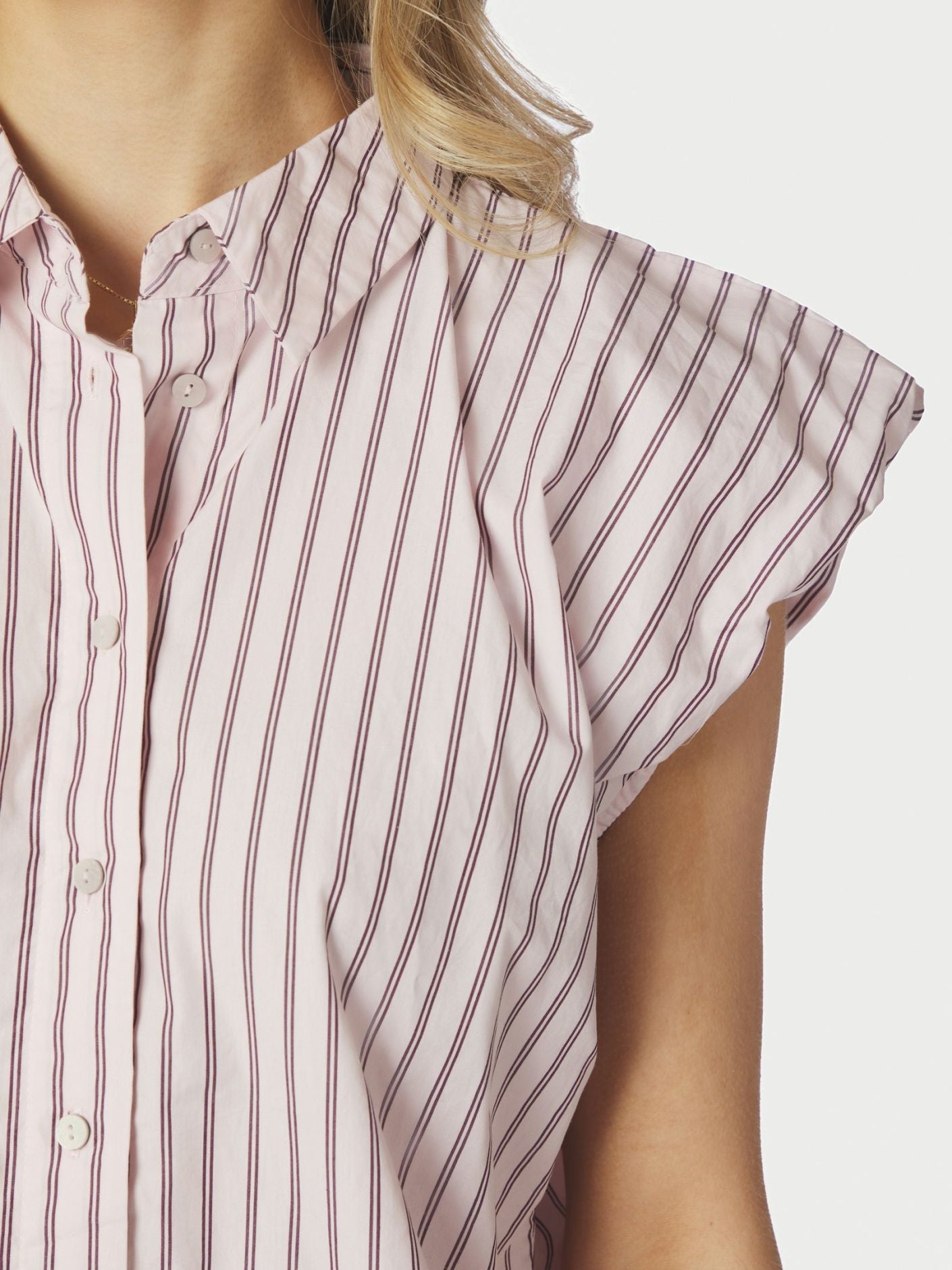 ISELLA DOUBLE STRIPE TOP NN - LifeStyle Hedensted