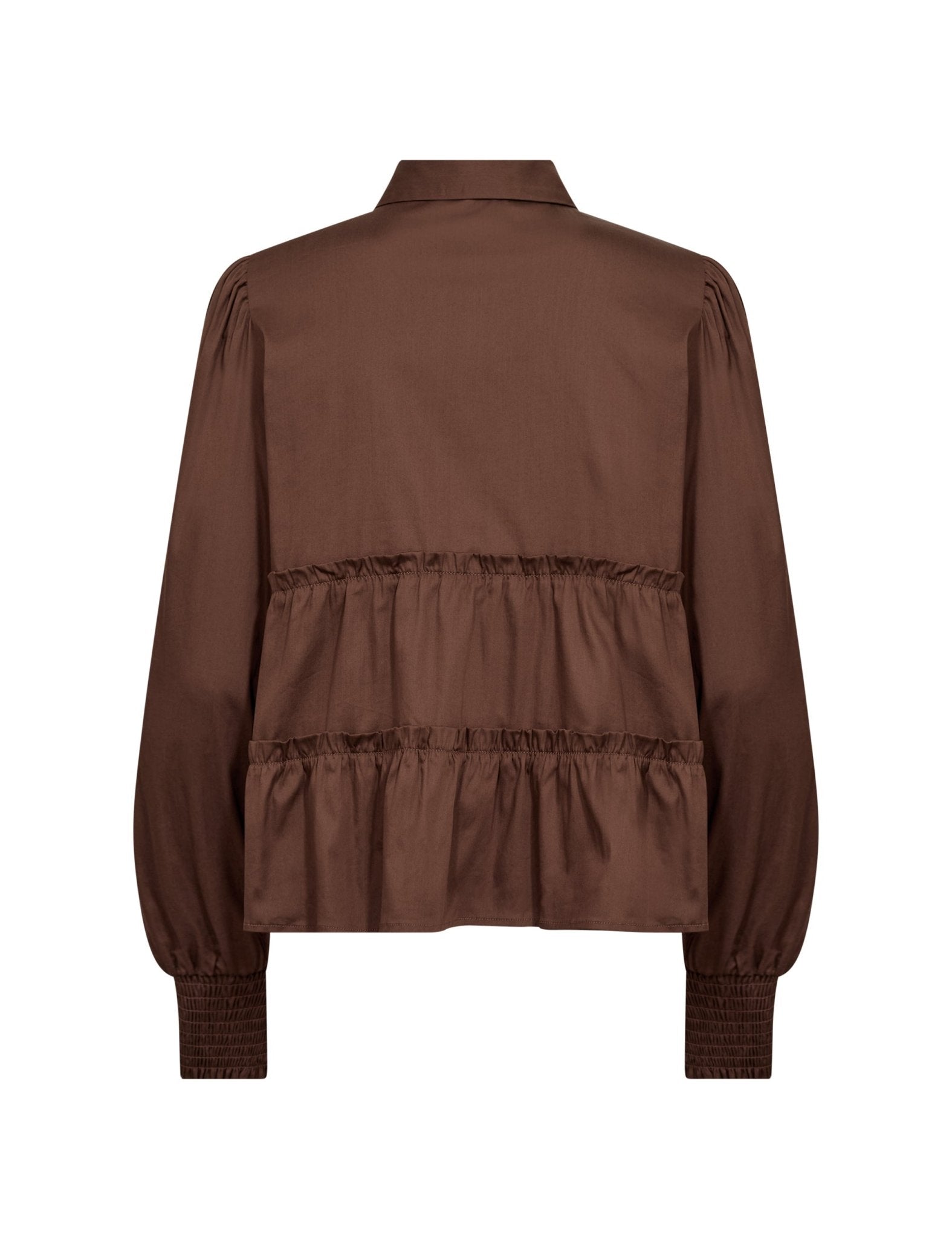 ISLA SOLID 95 SKJORTE BRUN LR (S9) - LifeStyle Hedensted