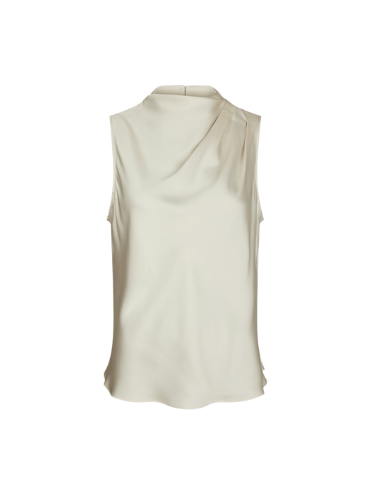 ISOLATION DRAPY SATIN BLUSE NN - LifeStyle Hedensted