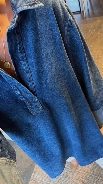 IZZY DENIM TUNIC KJOLE - LifeStyle Hedensted