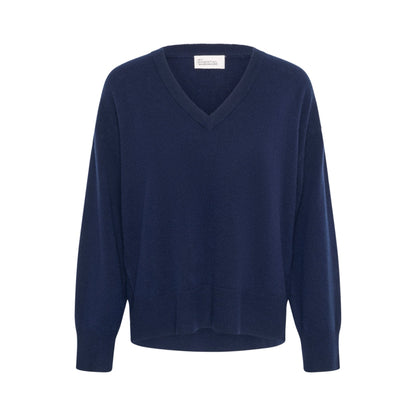 JOLA V-NECK STRIK PULLOVER MEW (196) - LifeStyle Hedensted