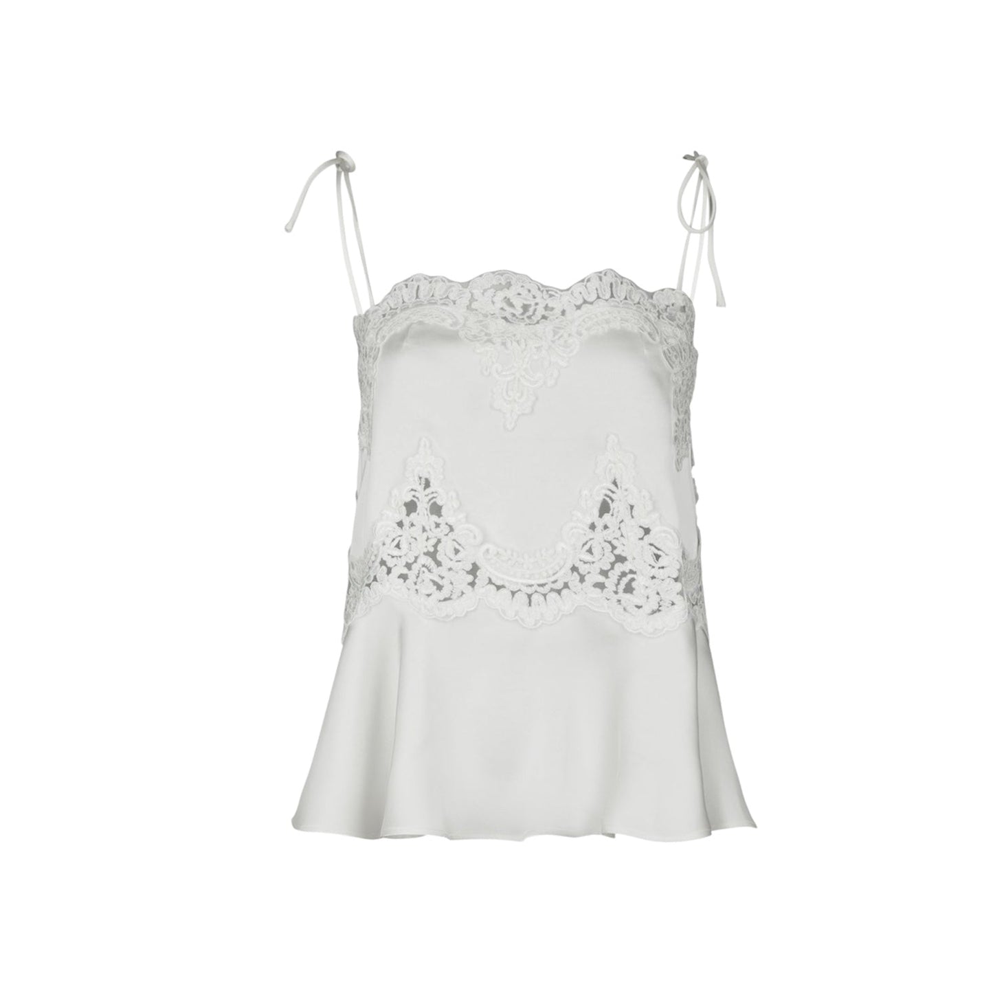 KAELA HEAVY SATEEN LACE TOP NN - LifeStyle Hedensted