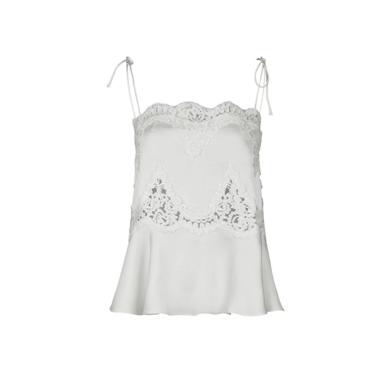 KAELA HEAVY SATEEN LACE TOP NN - LifeStyle Hedensted