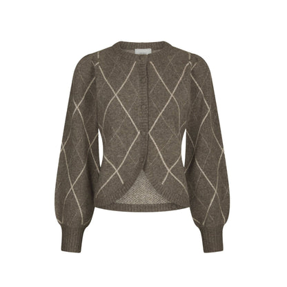 KOTEAS CHECK STRIK CARDIGAN NN - LifeStyle Hedensted