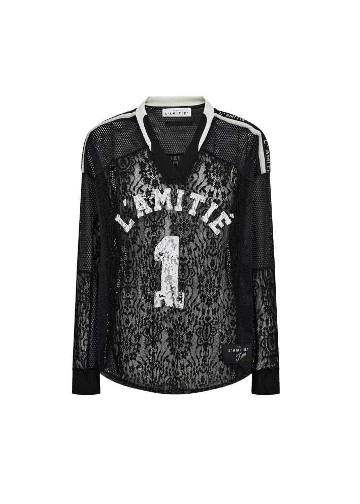LACE FOOTBALL V - BLOUSE HL - LifeStyle Hedensted