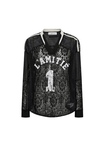 LACE FOOTBALL V - BLOUSE HL - LifeStyle Hedensted