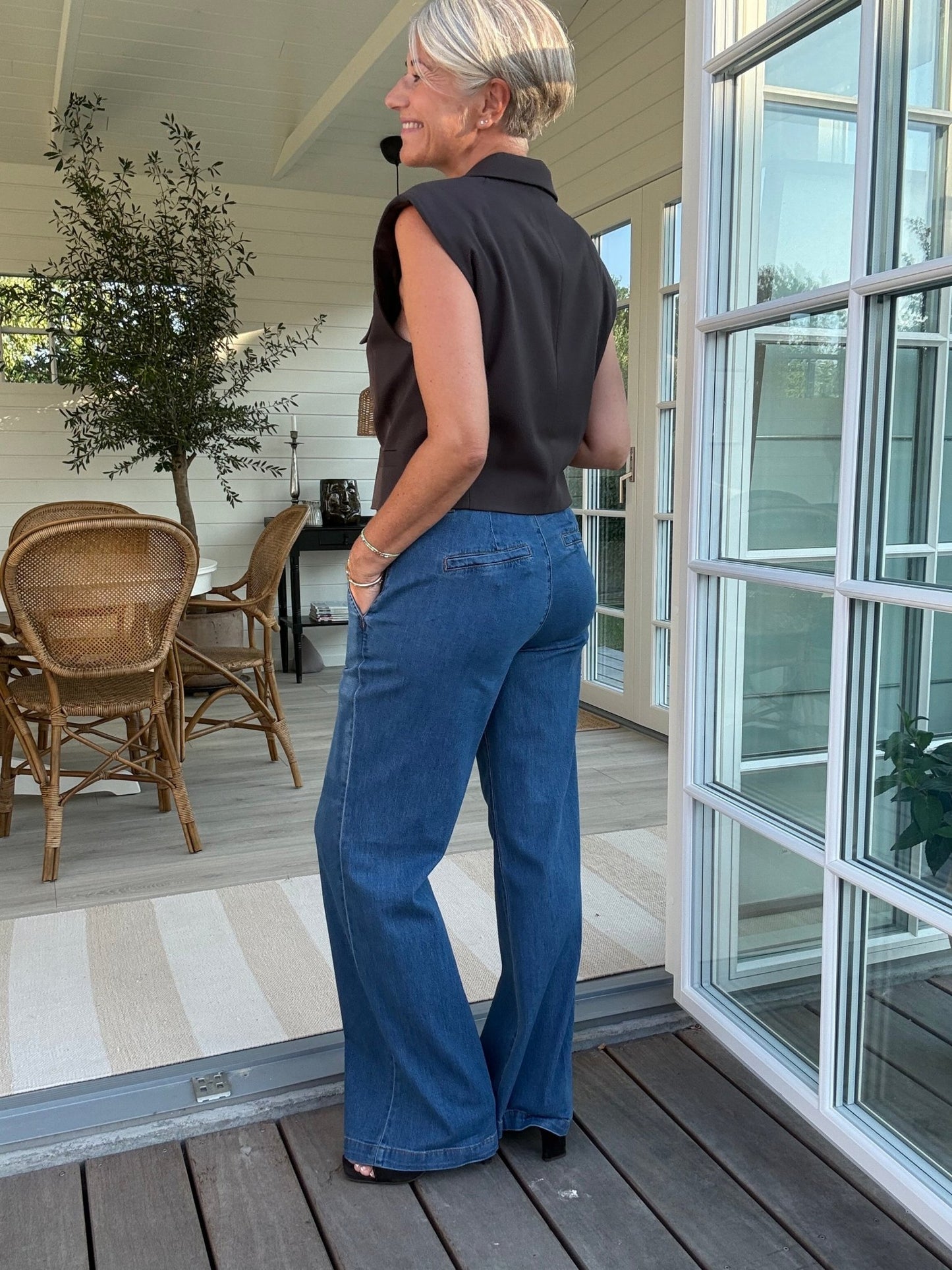LARA 115 WIDE JEANS 30 MEW - NY - LifeStyle Hedensted
