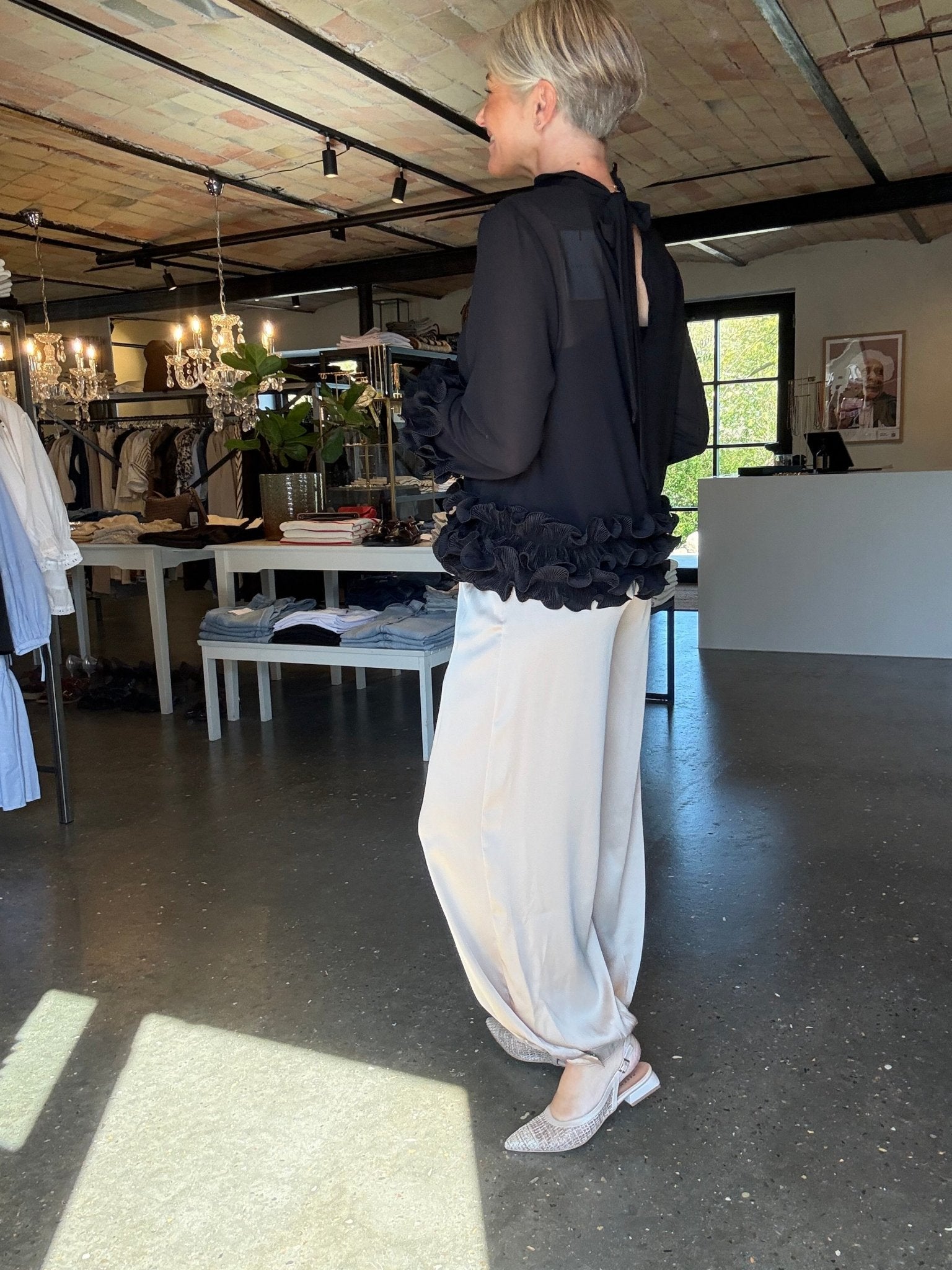 LATANIETTA BLUSE NE - LifeStyle Hedensted