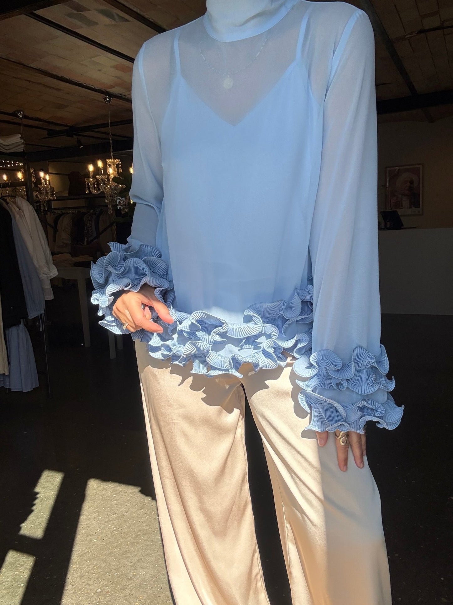 LATANIETTA BLUSE NE - LifeStyle Hedensted