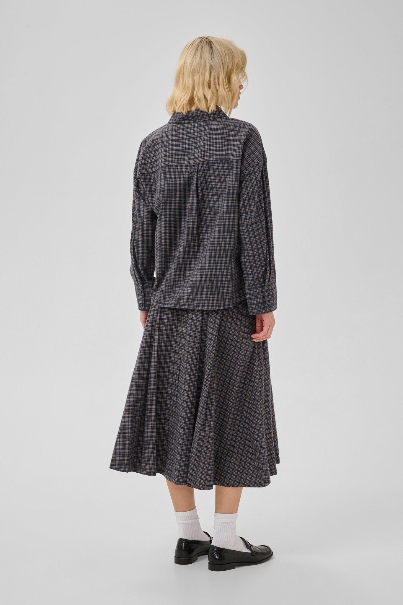 LENNIE BOXY TERNET SKJORTE MEW (192) - LifeStyle Hedensted
