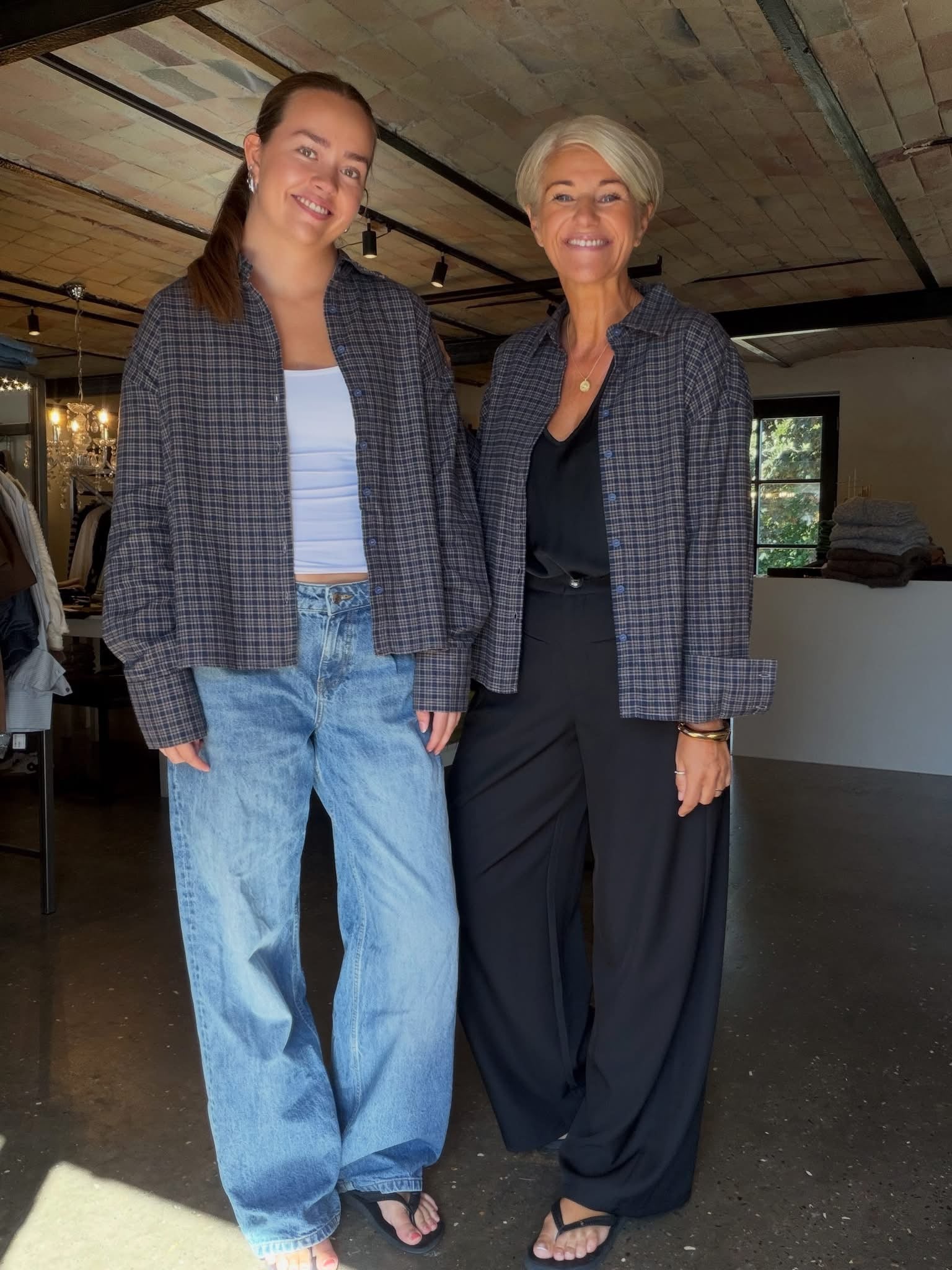 LENNIE BOXY TERNET SKJORTE MEW (192) - LifeStyle Hedensted