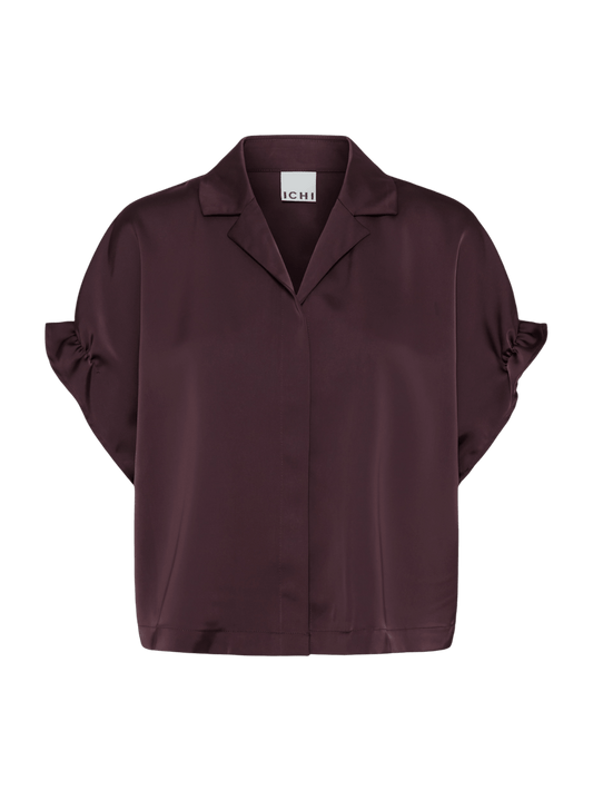 LETTA 2 THIN BLUSE ICHI (169) - LifeStyle Hedensted
