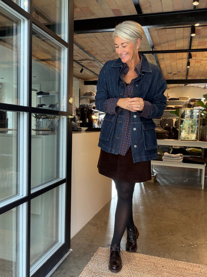 LINGS SKIRT MØRK BRUN PT 301) - LifeStyle Hedensted