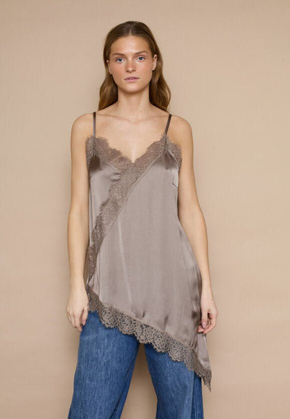 LOVE1472 SATIN TOP L&D - LifeStyle Hedensted