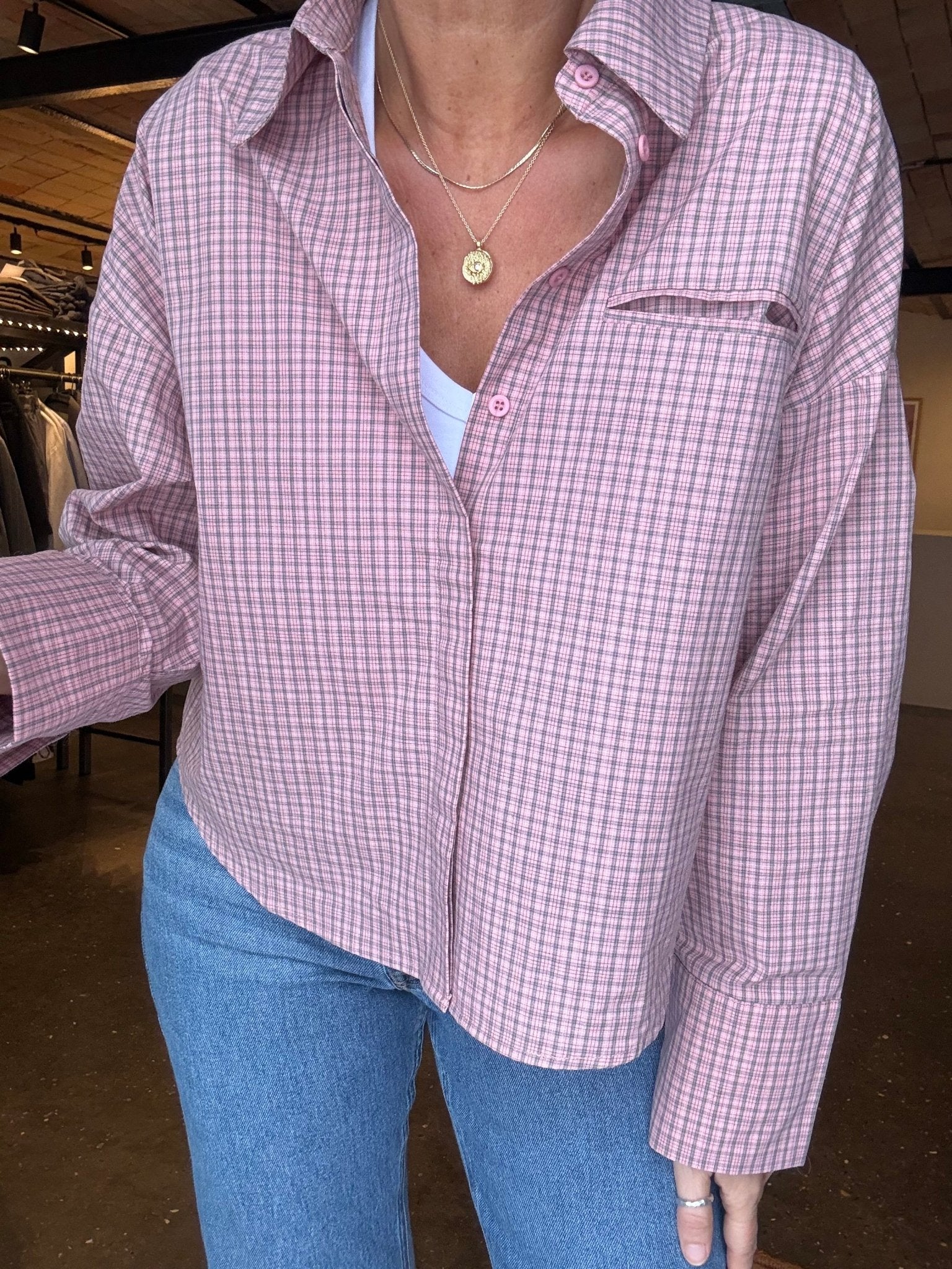 LOVE1495 SKJORTE LOVE&DIVINE - LifeStyle Hedensted