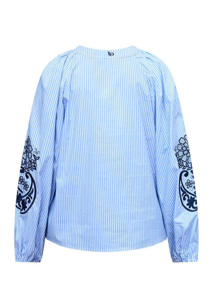 LOVE1529 SKJORTE M. BRODERI L&D - LifeStyle Hedensted