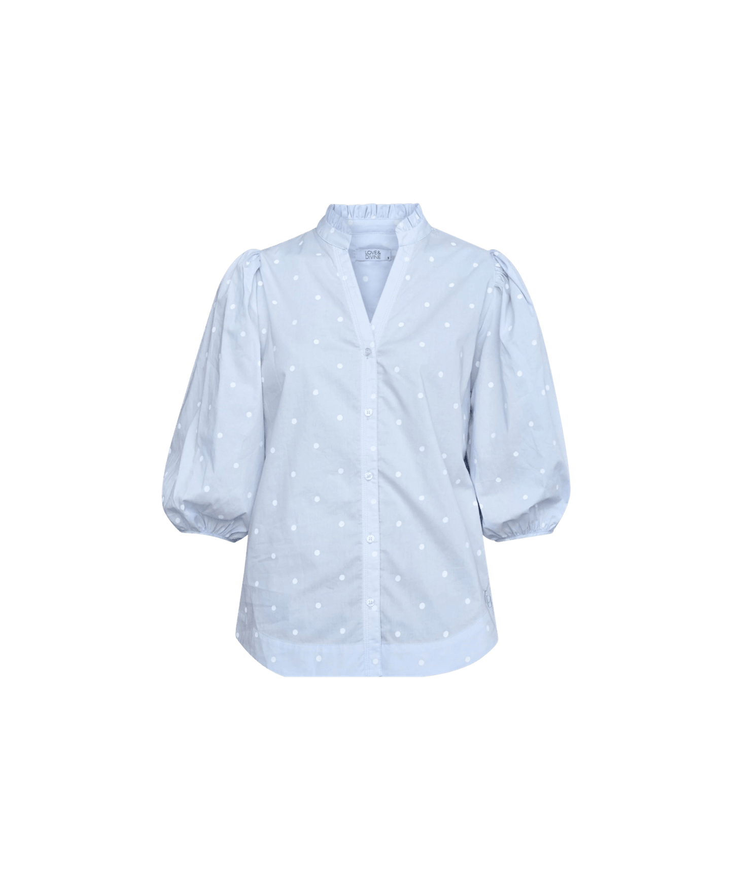 LOVE1532 SKJORTEBLUSE L&D - LifeStyle Hedensted