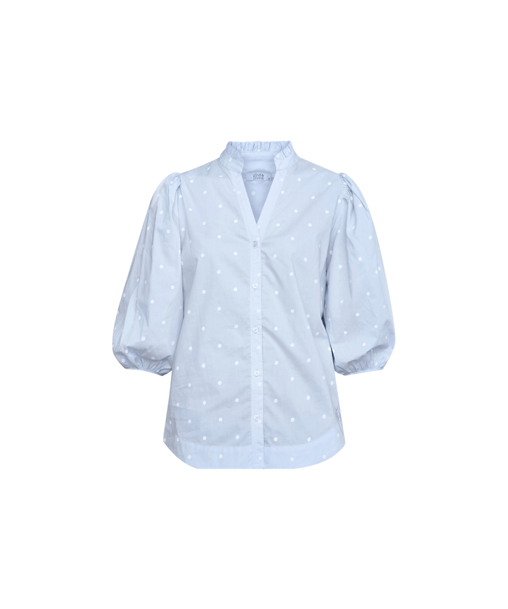 LOVE1532 SKJORTEBLUSE L&D - LifeStyle Hedensted