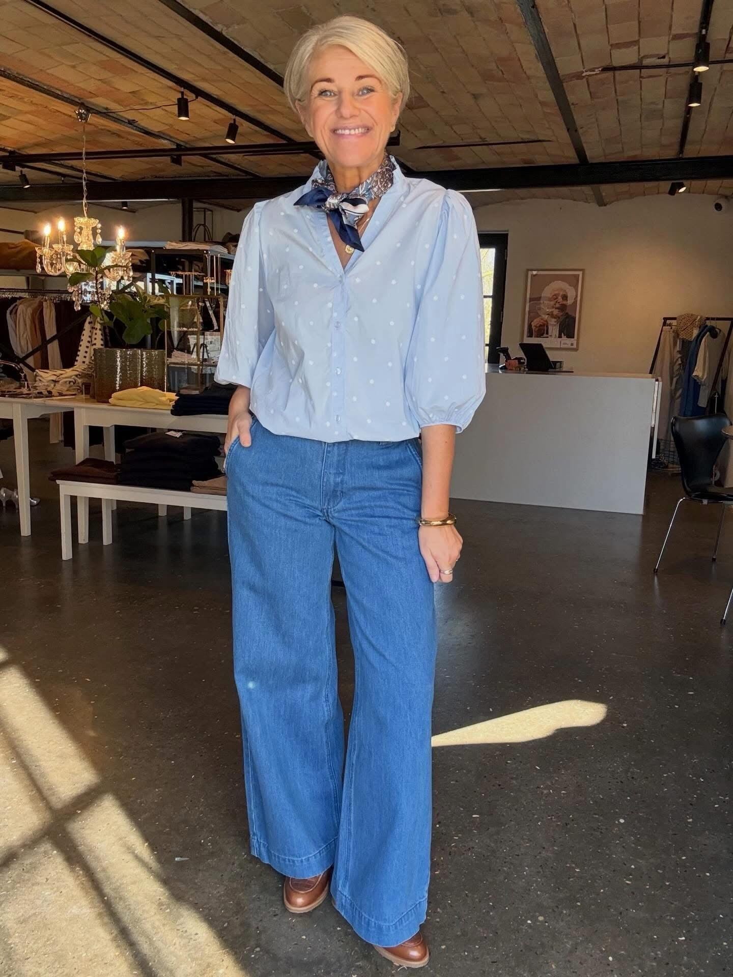 LOVE1532 SKJORTEBLUSE L&D - LifeStyle Hedensted