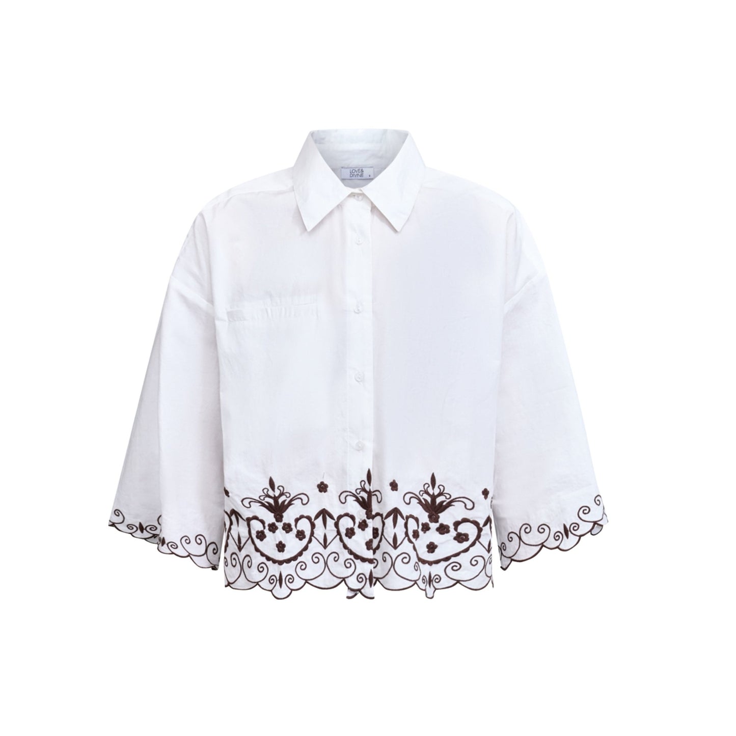 LOVE1546 SKJORTE L&D - LifeStyle Hedensted