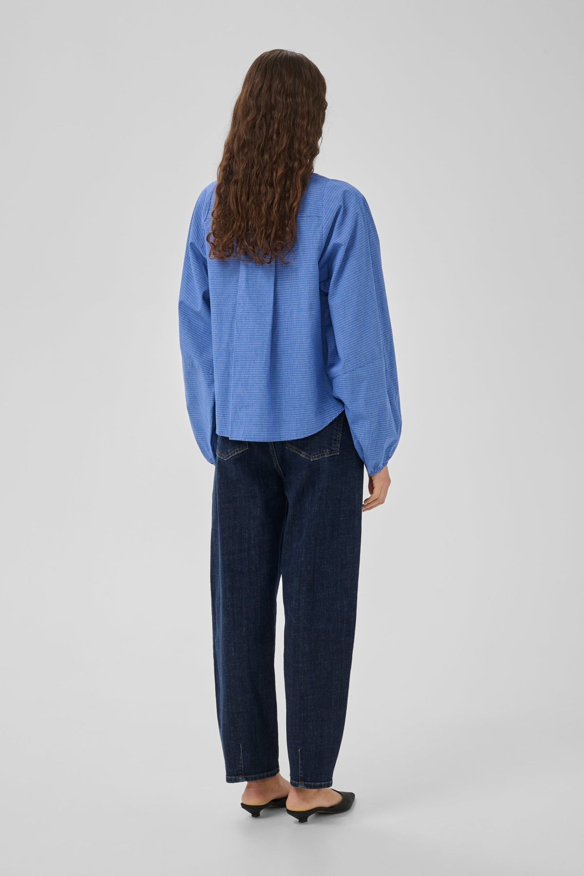 LUCY 187 BARREL JEANS MEW (211) - LifeStyle Hedensted