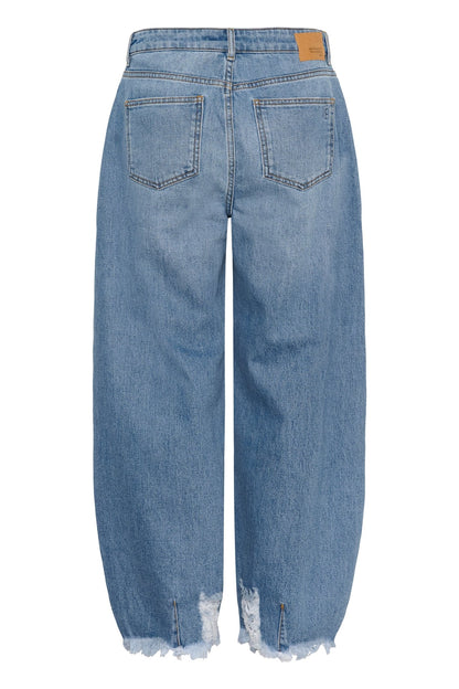 LUCY LOOSE BALLOON JEANS MEW - LifeStyle Hedensted