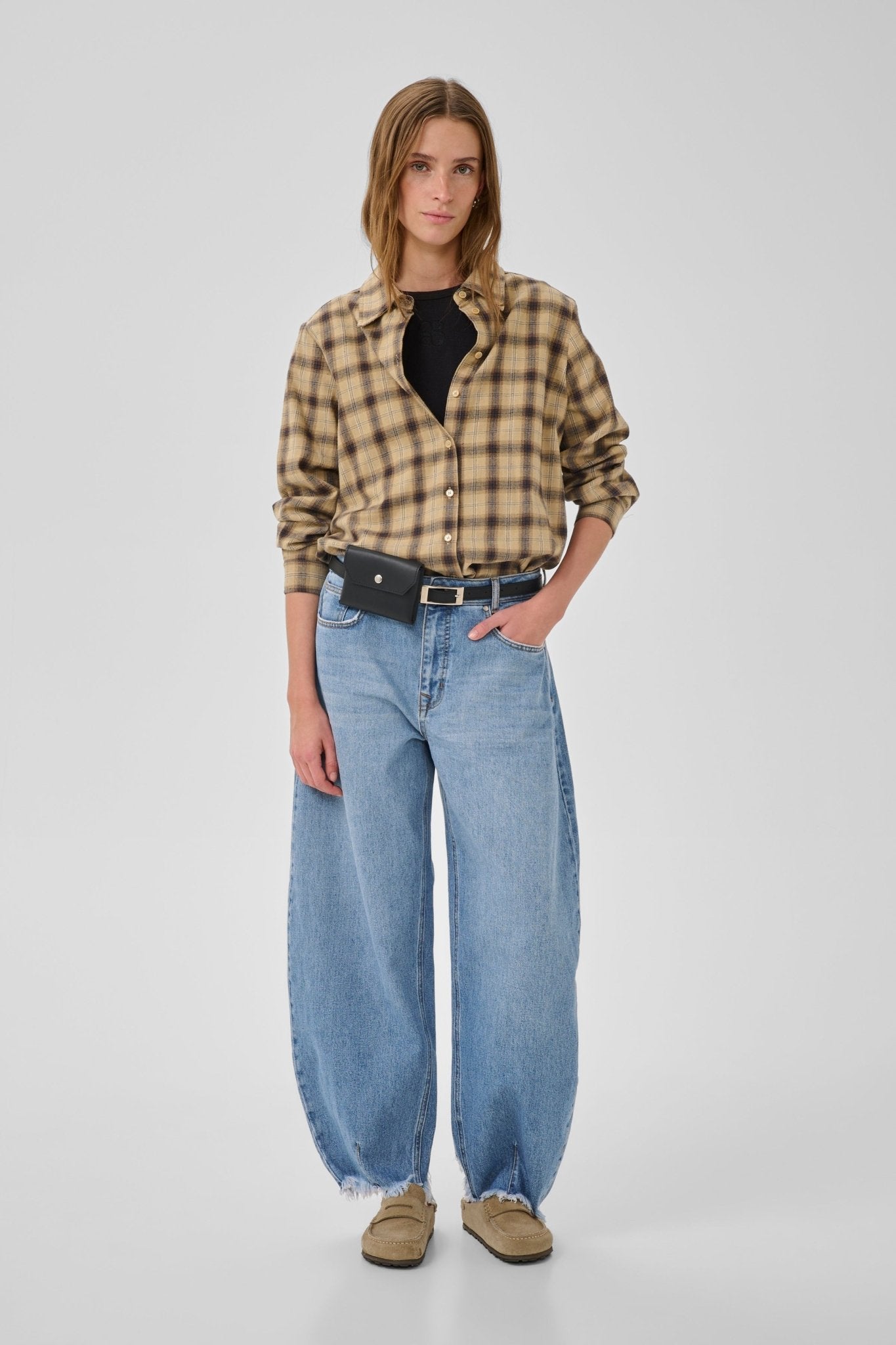 LUCY LOOSE BALLOON JEANS MEW - LifeStyle Hedensted