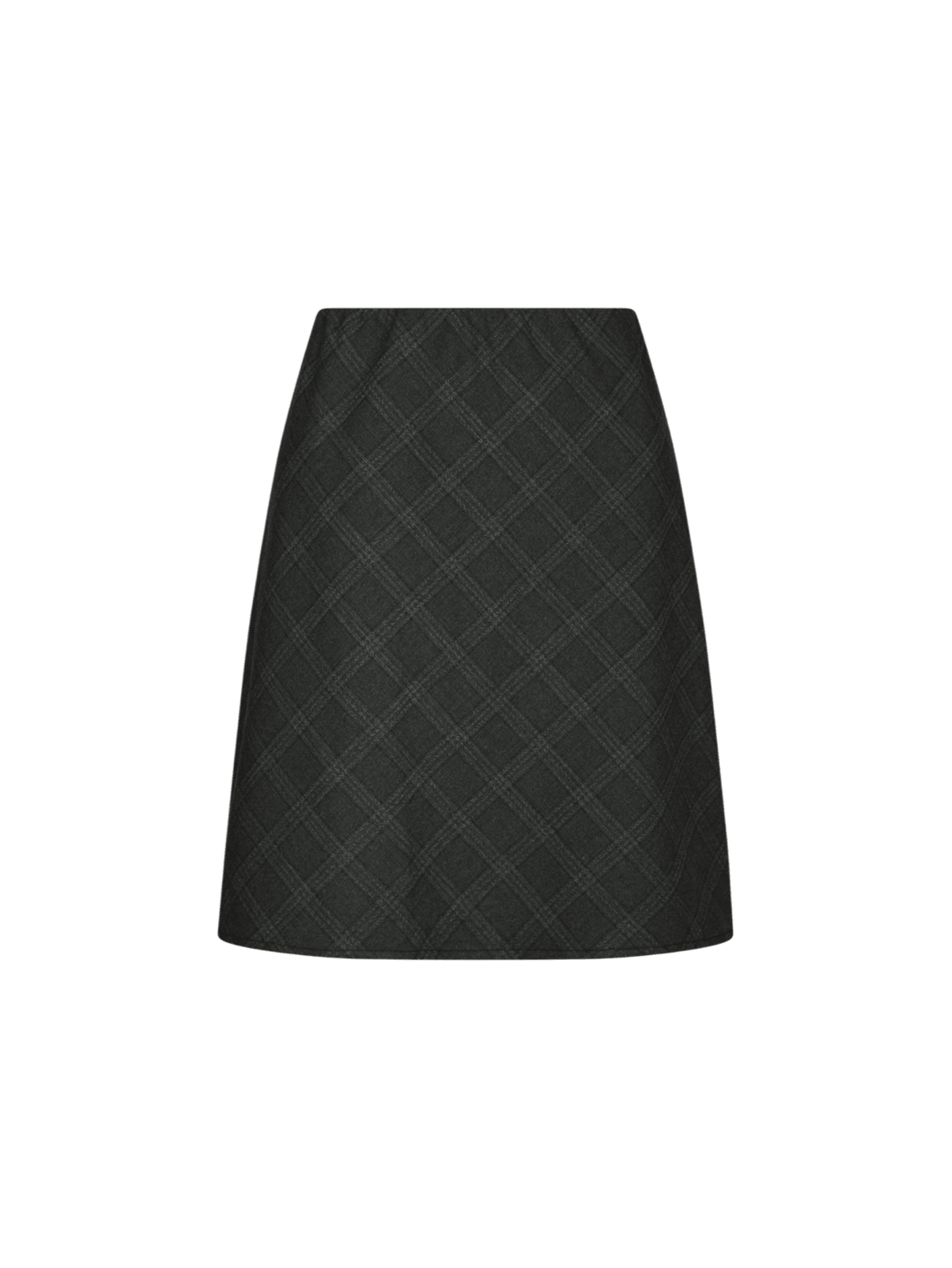 LUNNA CHECK SHORT SKIRT NN - LifeStyle Hedensted