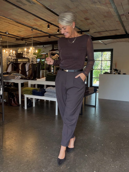 MADALINE TOP BRUN NE (314) - LifeStyle Hedensted