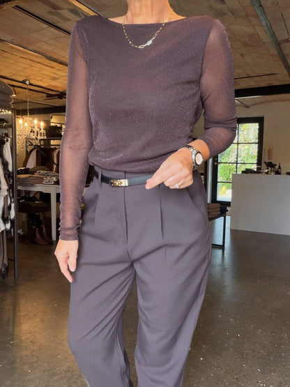 MADALINE TOP BRUN NE (314) - LifeStyle Hedensted