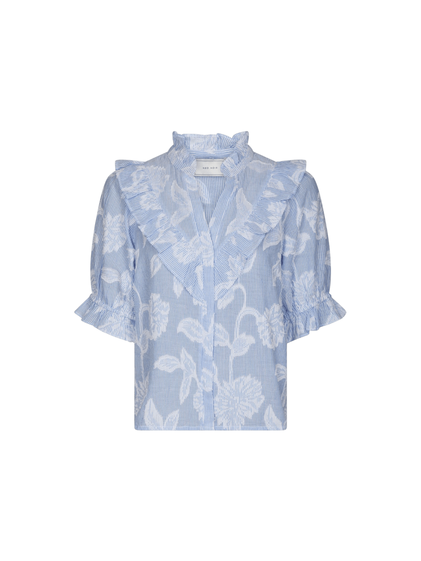 MANET JACQUARD BLUSE NN - LifeStyle Hedensted