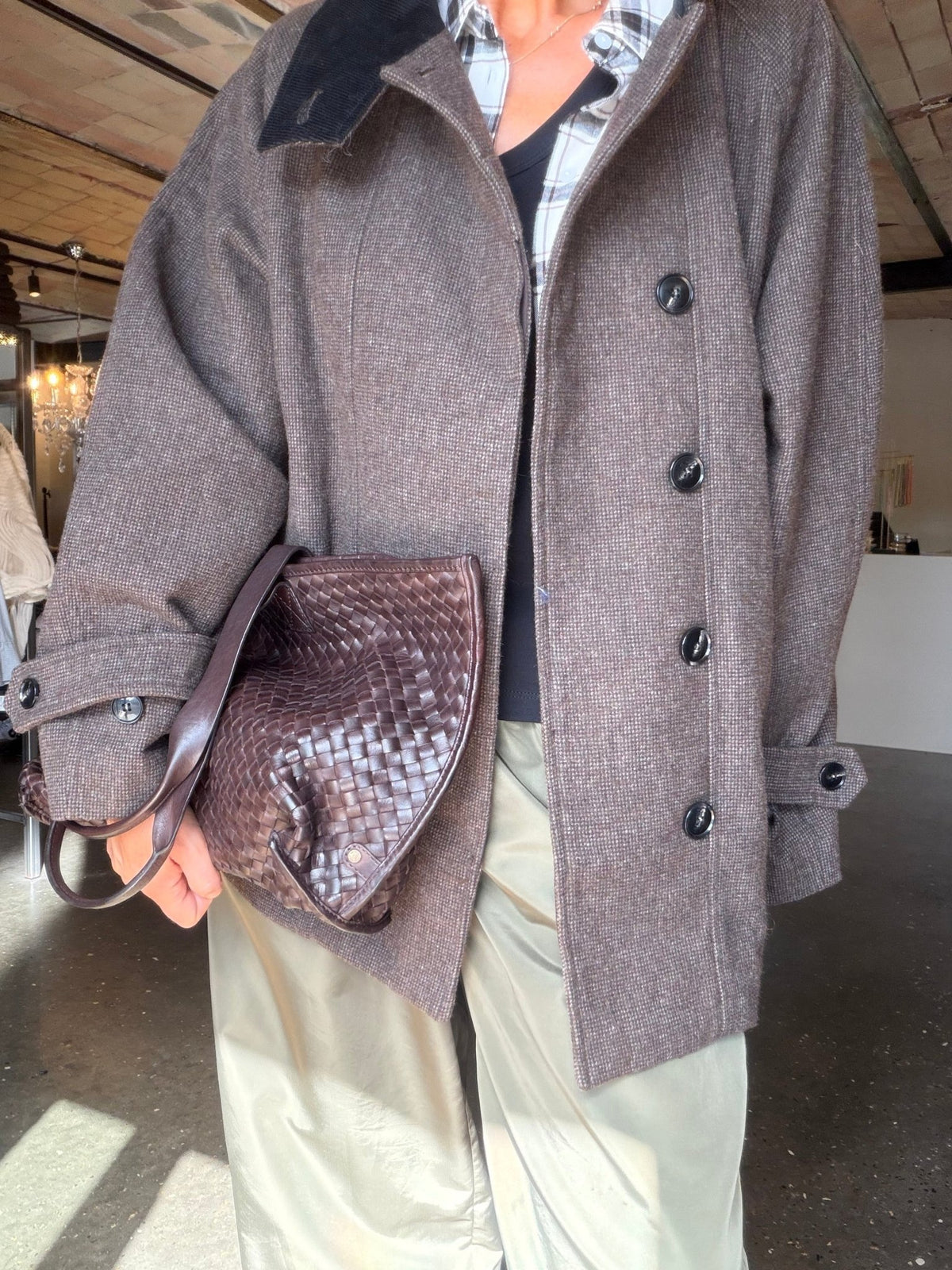 MARIEL MINI CHECK JAKKE NN (266) - LifeStyle Hedensted