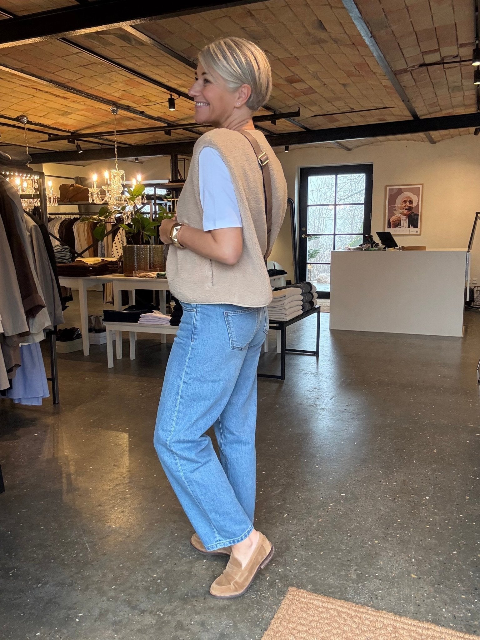 MARIKO TEDDY VEST NN - LifeStyle Hedensted