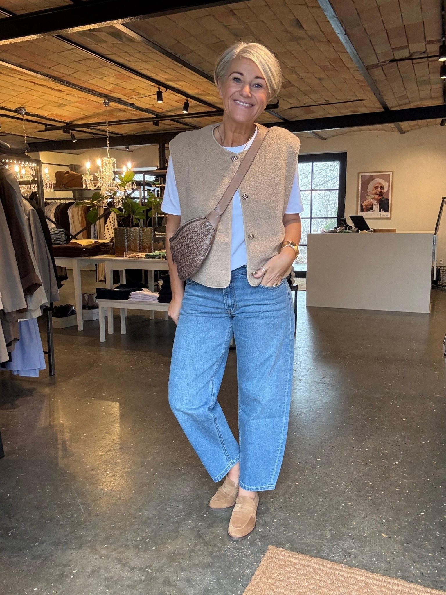 MARIKO TEDDY VEST NN - LifeStyle Hedensted