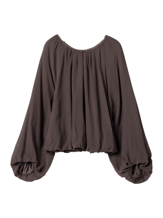 MARISELA BLUSE BRUN NE (293) - LifeStyle Hedensted