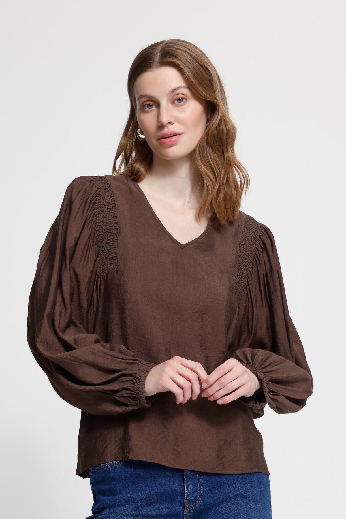 MELDA LS BLUSE ICHI (168) - LifeStyle Hedensted