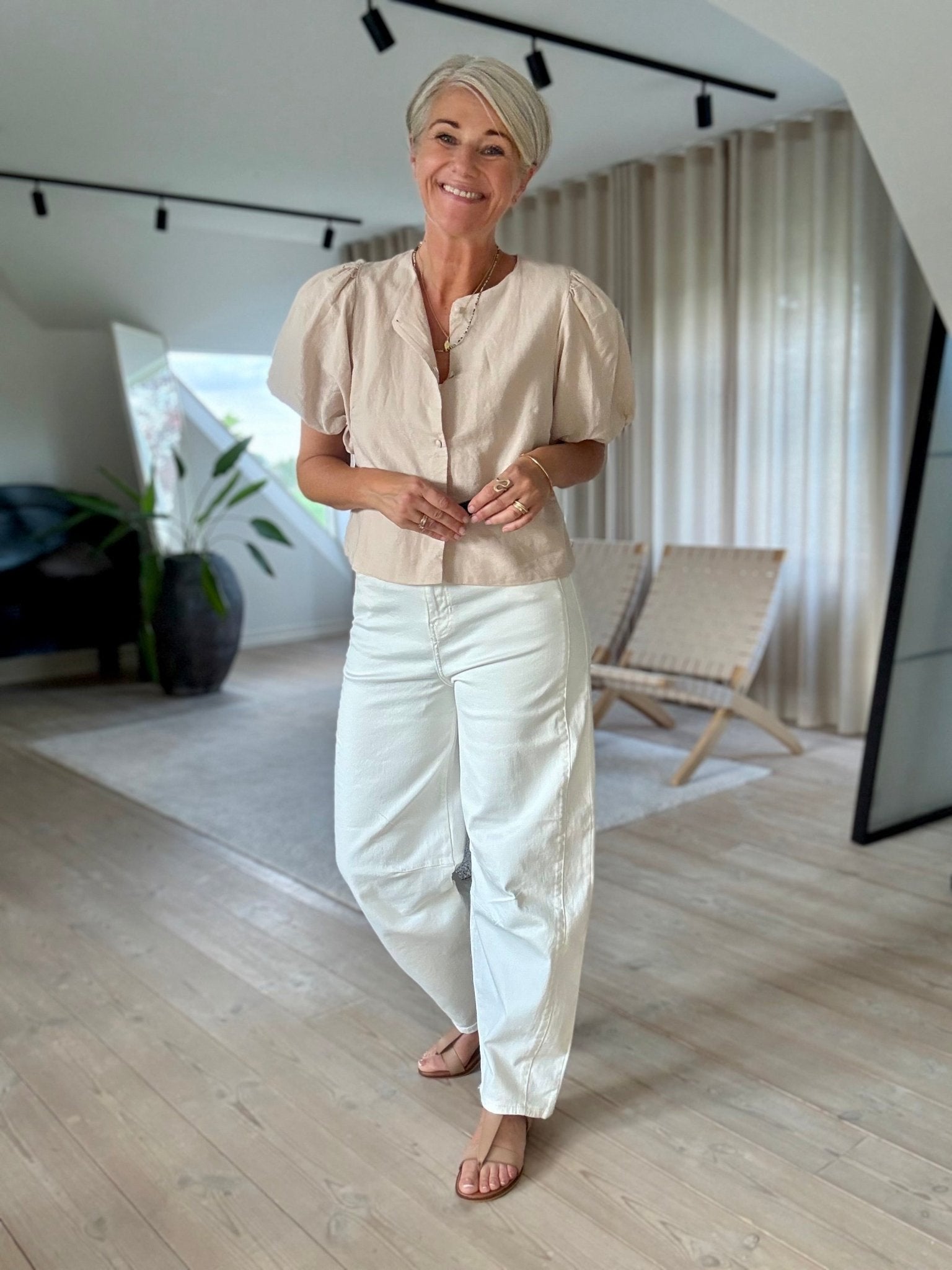 MOISA LINEN BLUSE NN - LifeStyle Hedensted