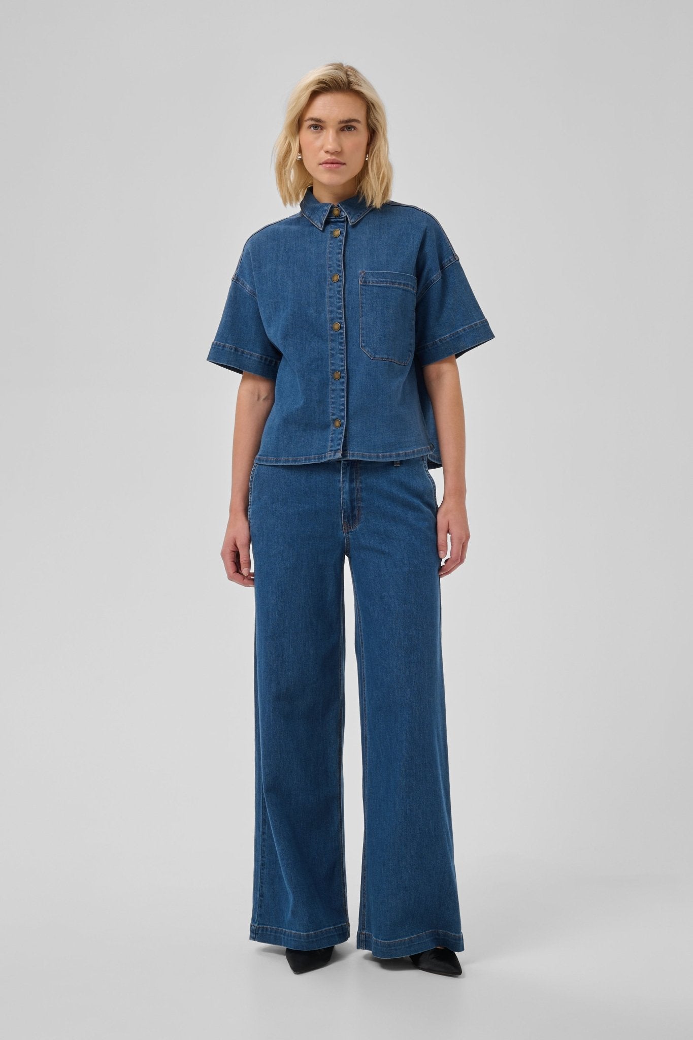 MONTY 115 WIDE JEANS MEW - LifeStyle Hedensted