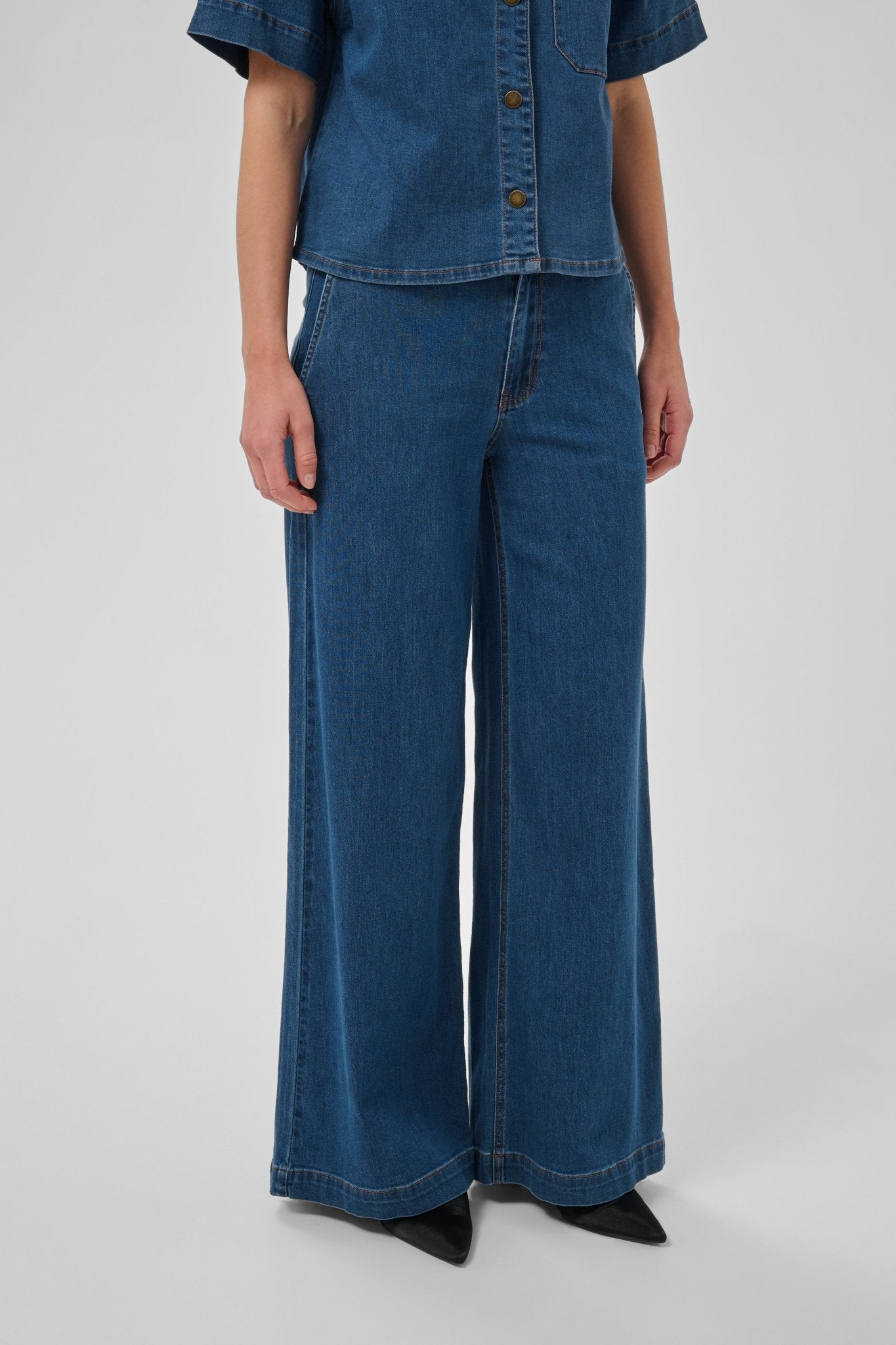 MONTY 115 WIDE JEANS MEW - LifeStyle Hedensted