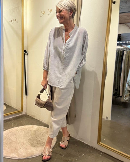 OLGA STRIBET BLUSE BC - LifeStyle Hedensted