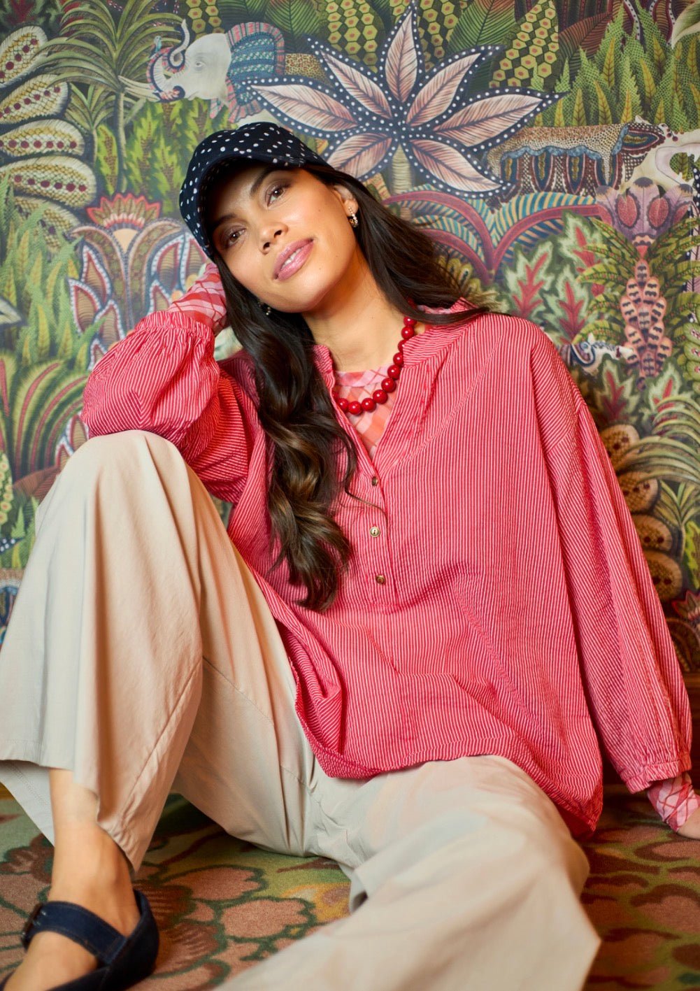 OLGA STRIBET BLUSE BC - LifeStyle Hedensted