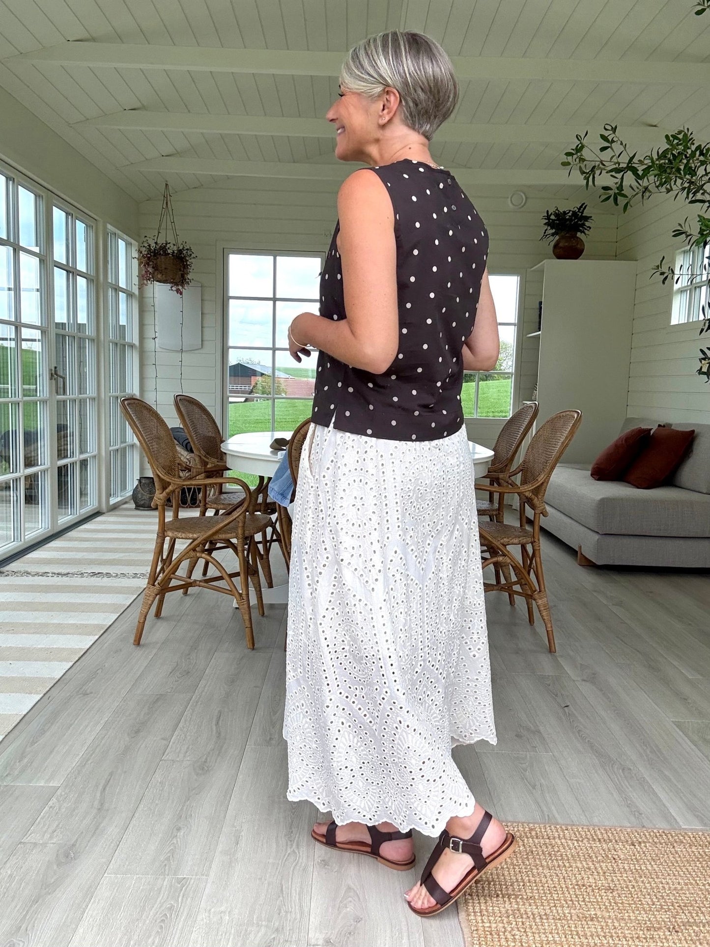 POLLY PRIKKEDE TOP NN - LifeStyle Hedensted