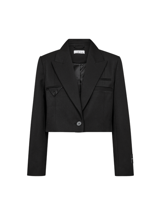 PREMIERE CROP STRAP BLAZER HL - LifeStyle Hedensted