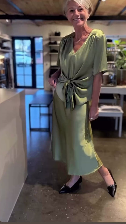 CASADIA HEAVY SATEEN BLUSE NN