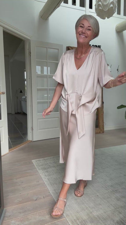 CASADIA HEAVY SATEEN BLUSE NN