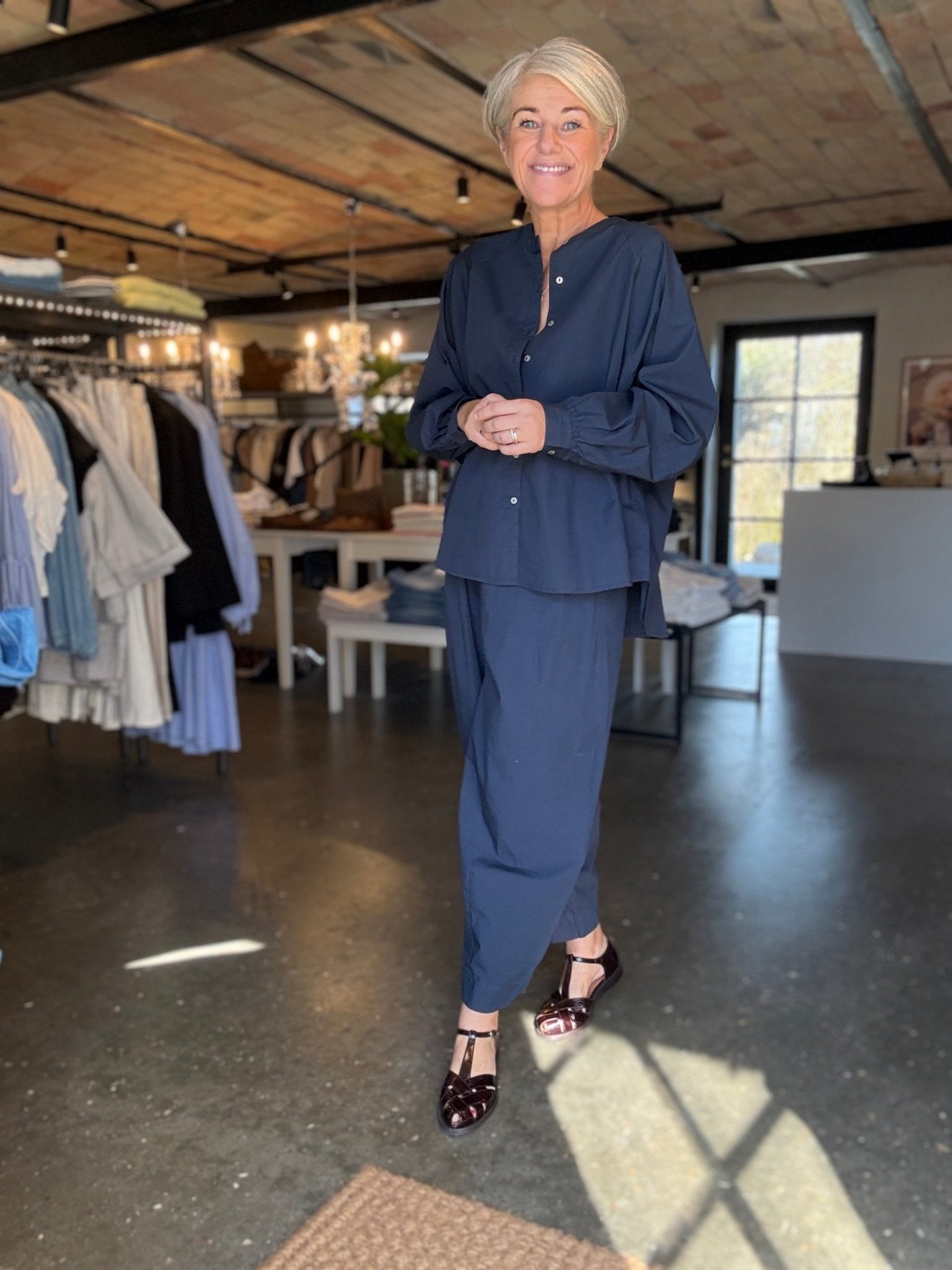PRINA C POPLIN PANTS NN - LifeStyle Hedensted