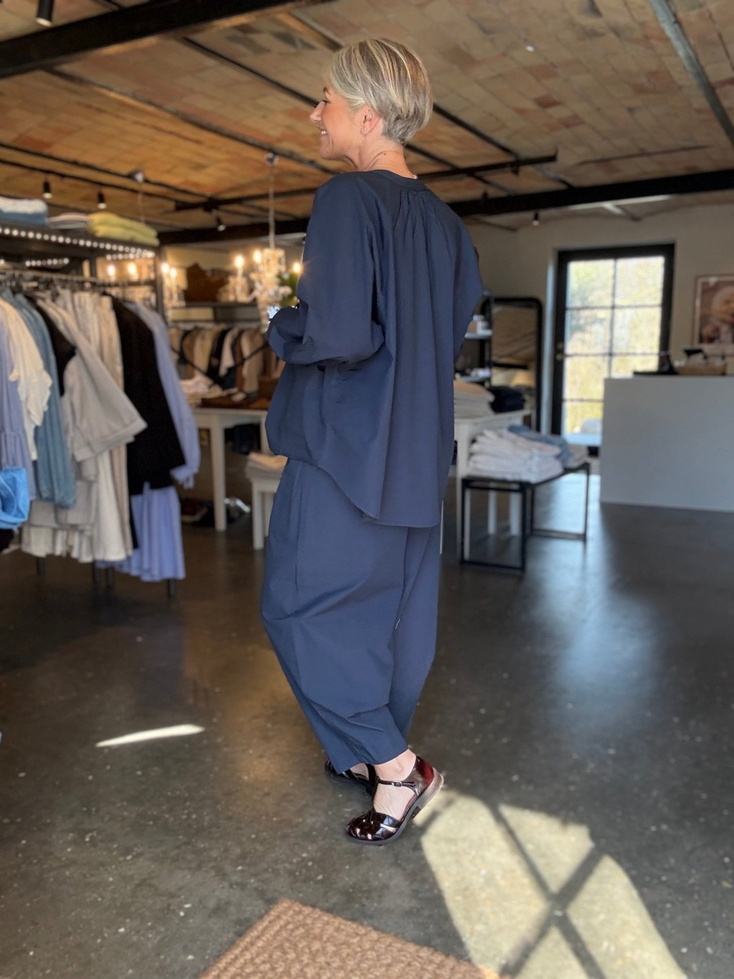 PRINA C POPLIN PANTS NN - LifeStyle Hedensted